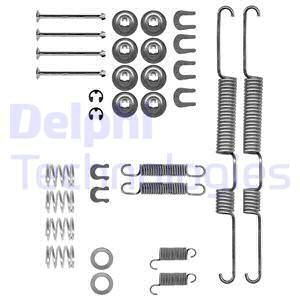 DELPHI Комплектующие, тормозная колодка LY1191