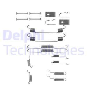 DELPHI Комплектующие, тормозная колодка LY1242