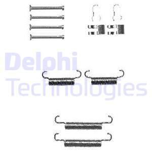 DELPHI priedų komplektas, stovėjimo stabdžių trinkelės LY1333