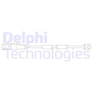 DELPHI įspėjimo kontaktas, stabdžių trinkelių susidėvėjim LZ0188