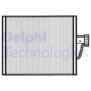 DELPHI Конденсатор, кондиционер TSP0225018