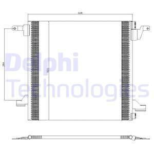 DELPHI kondensatorius, oro kondicionierius TSP0225434
