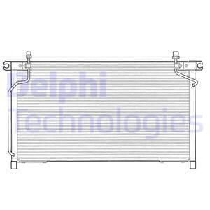 DELPHI Конденсатор, кондиционер TSP0225472