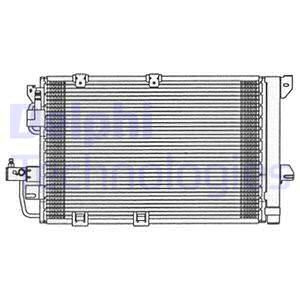 DELPHI Конденсатор, кондиционер TSP0225478