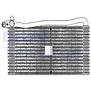 DELPHI Испаритель, кондиционер TSP0525007