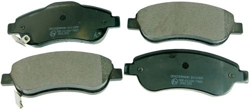DENCKERMANN Комплект тормозных колодок, дисковый тормоз B111009