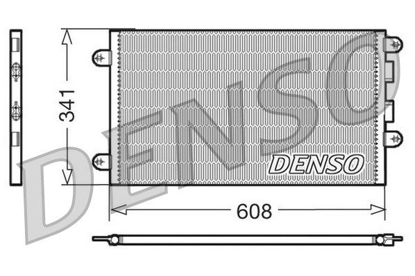 DENSO kondensatorius, oro kondicionierius DCN01012