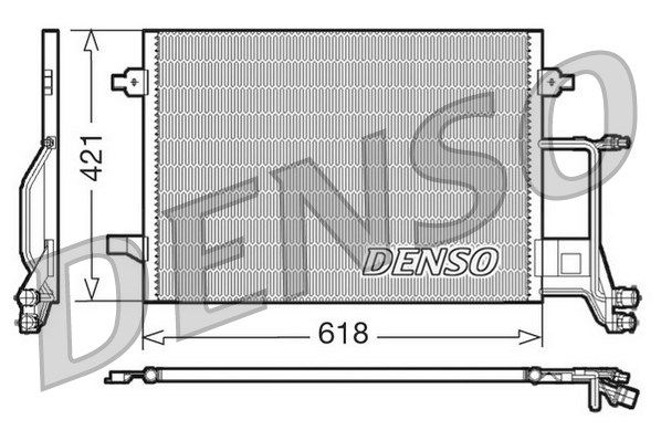 DENSO kondensatorius, oro kondicionierius DCN02013