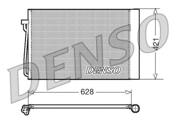 DENSO kondensatorius, oro kondicionierius DCN05018