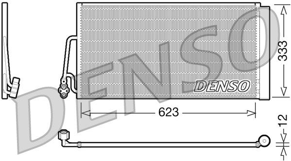 DENSO kondensatorius, oro kondicionierius DCN05102