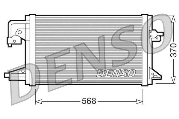 DENSO kondensatorius, oro kondicionierius DCN10001