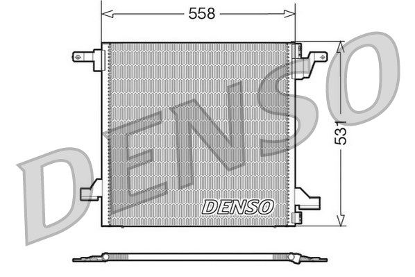 DENSO kondensatorius, oro kondicionierius DCN17022