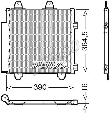 DENSO kondensatorius, oro kondicionierius DCN21033