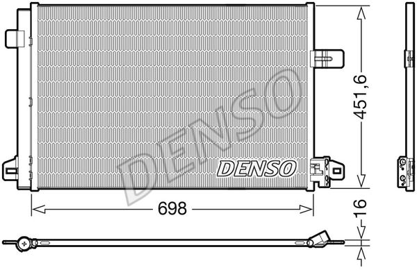 DENSO kondensatorius, oro kondicionierius DCN32028