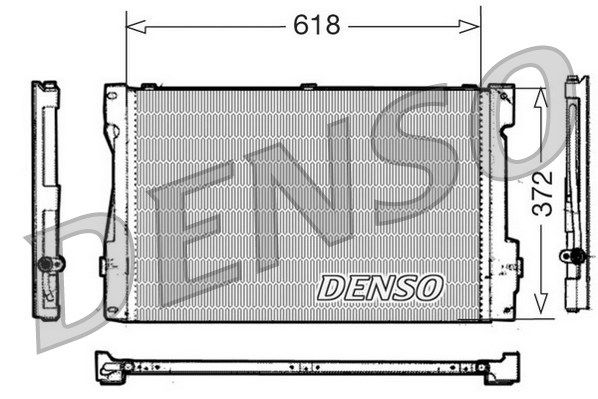 DENSO kondensatorius, oro kondicionierius DCN33006