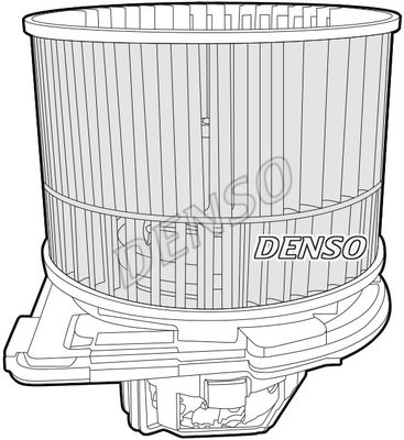 DENSO Вентилятор салона DEA20002