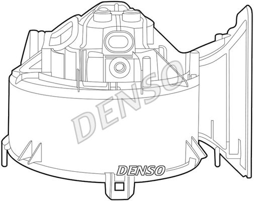 DENSO Вентилятор салона DEA20006