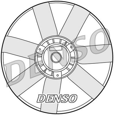 DENSO ventiliatorius, radiatoriaus DER32005