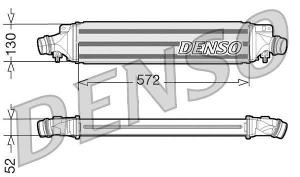 DENSO Интеркулер DIT20003