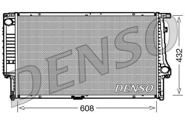 DENSO Радиатор, охлаждение двигателя DRM05061