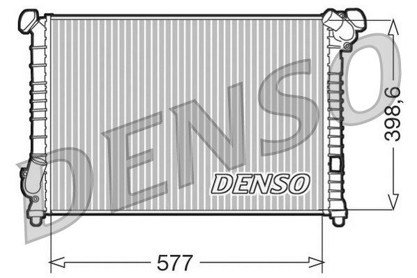 DENSO Радиатор, охлаждение двигателя DRM05102