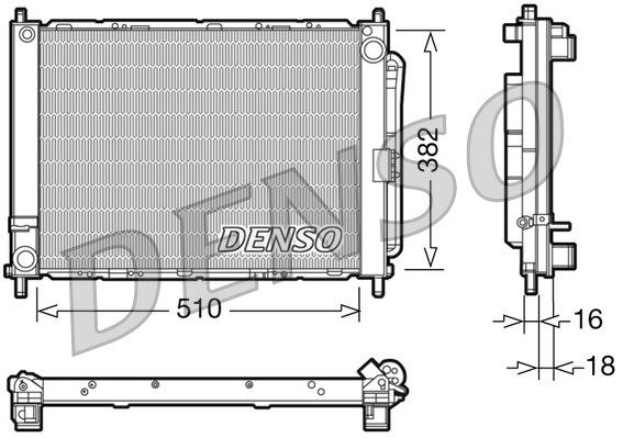 DENSO aušintuvo modulis DRM23102