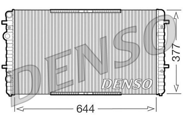 DENSO radiatorius, variklio aušinimas DRM26005