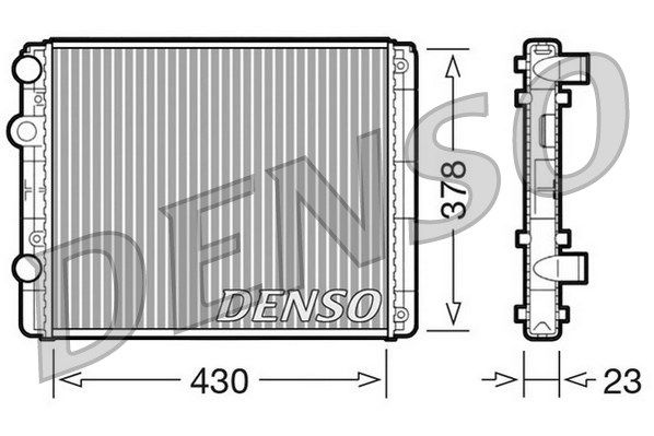 DENSO radiatorius, variklio aušinimas DRM32030