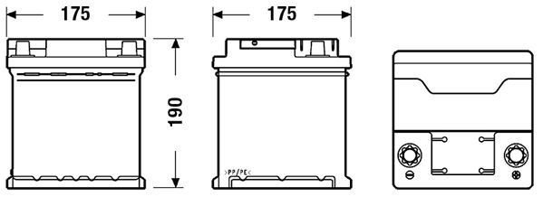 DETA starterio akumuliatorius DC400