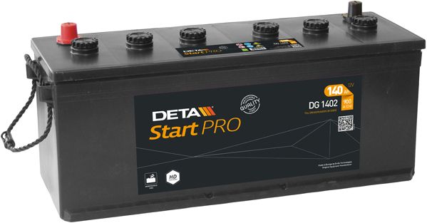 DETA Стартерная аккумуляторная батарея DG1402