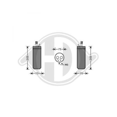 DIEDERICHS Осушитель, кондиционер 8101703