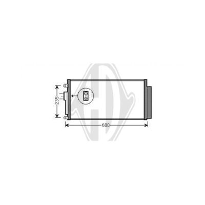 DIEDERICHS Конденсатор, кондиционер DCC1633