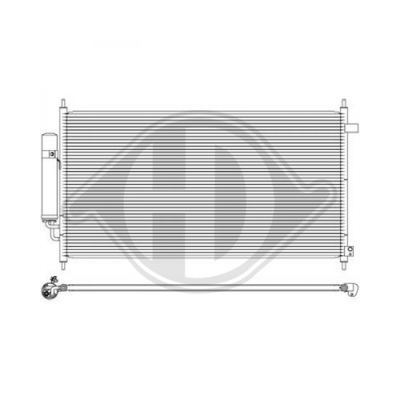 DIEDERICHS Конденсатор, кондиционер DCC1659