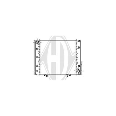 DIEDERICHS radiatorius, variklio aušinimas DCM2315