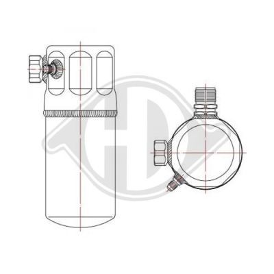 DIEDERICHS Осушитель, кондиционер DCT1254