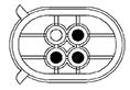 DOGA ventiliatorius, radiatoriaus EBM014