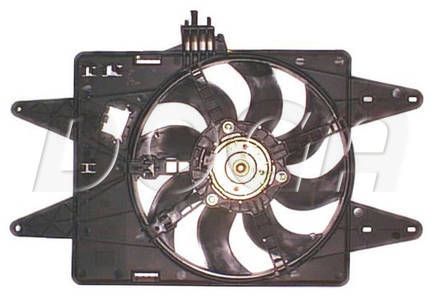 DOGA ventiliatorius, radiatoriaus EFI143