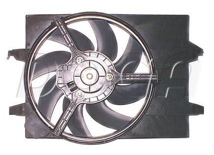 DOGA ventiliatorius, radiatoriaus EFO024
