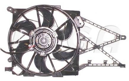 DOGA ventiliatorius, radiatoriaus EOP046