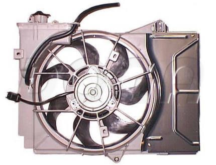 DOGA ventiliatorius, radiatoriaus ETO010