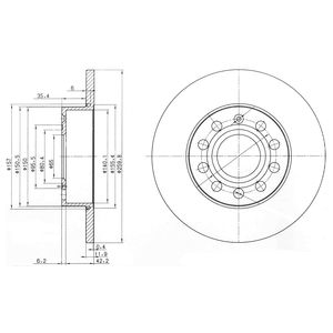 DR!VE+ Тормозной диск DP1010.11.0192