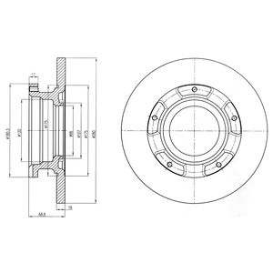 DR!VE+ Тормозной диск DP1010.11.0298