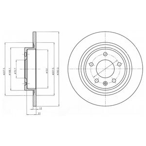 DR!VE+ Тормозной диск DP1010.11.0314