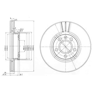 DR!VE+ Тормозной диск DP1010.11.0336