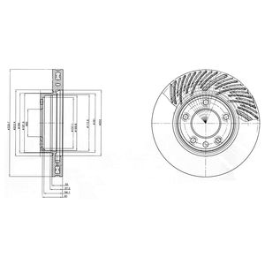 DR!VE+ Тормозной диск DP1010.11.0391