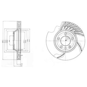 DR!VE+ Тормозной диск DP1010.11.0392