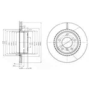 DR!VE+ Тормозной диск DP1010.11.0399