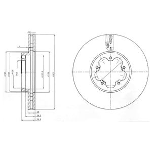 DR!VE+ Тормозной диск DP1010.11.0518