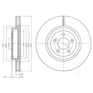 DR!VE+ Тормозной диск DP1010.11.0524