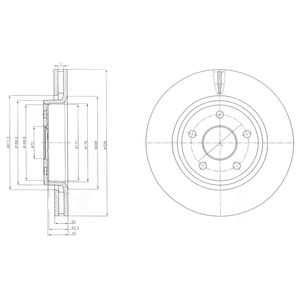 DR!VE+ Тормозной диск DP1010.11.0528